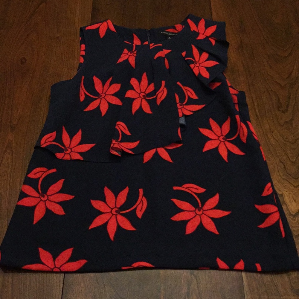 Banana Republic ruffled top